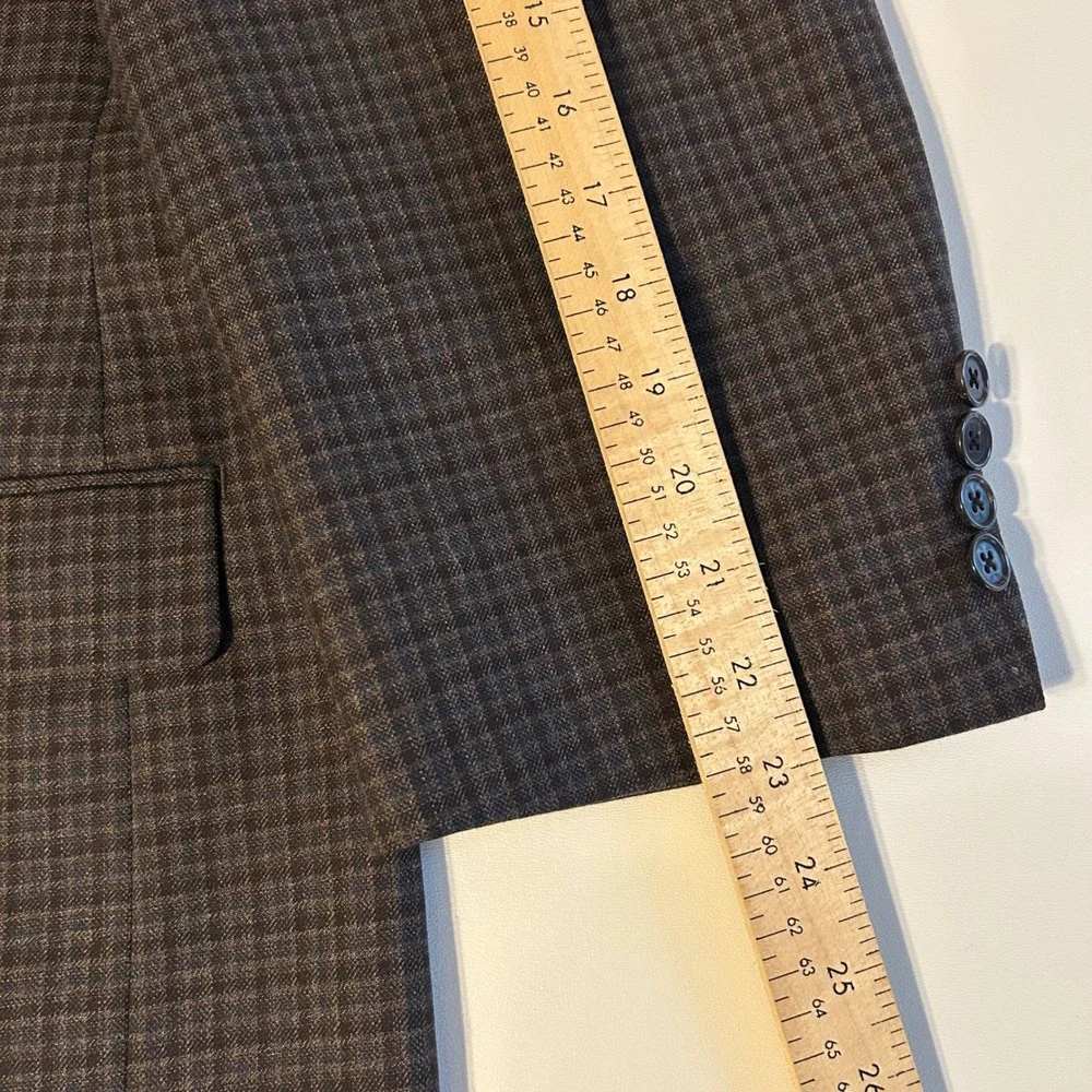 Ralph Ralph Lauren Mens Brown Blazer Blue Label Paisley Lining‎